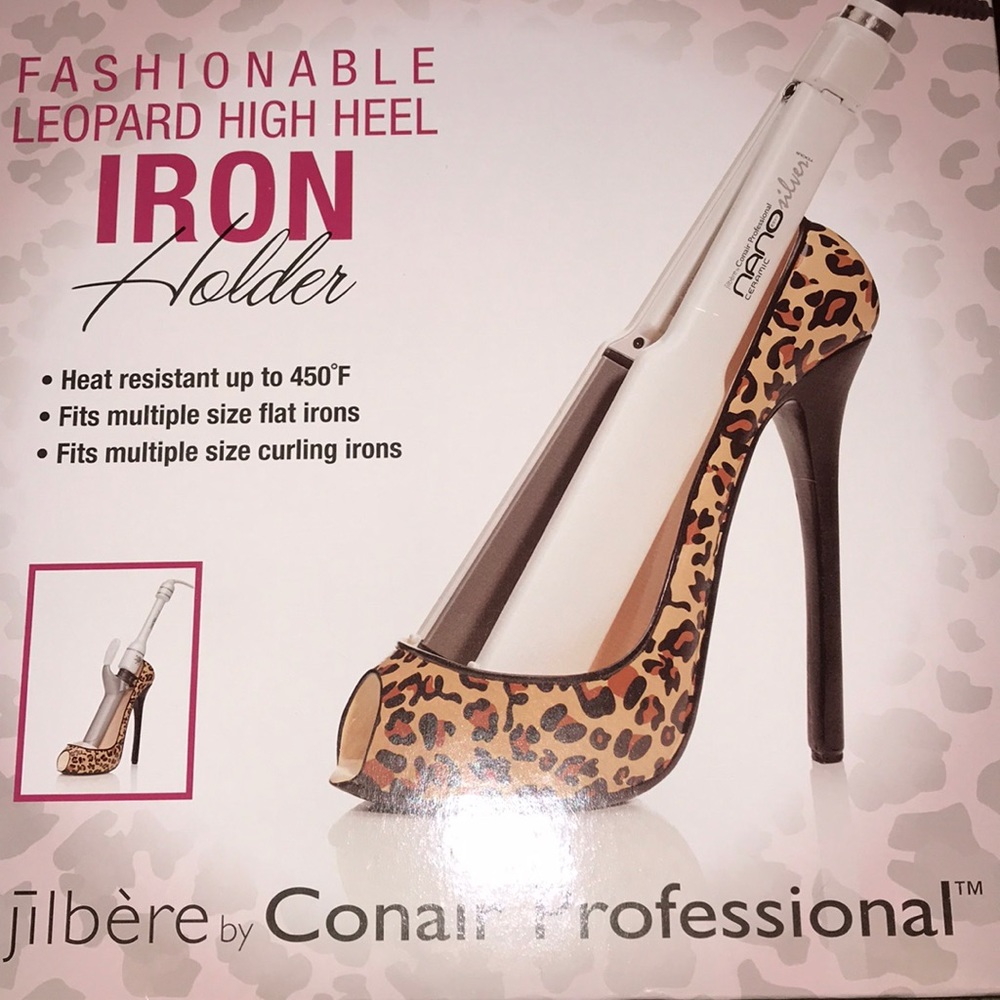 Fashionable flat iron holder